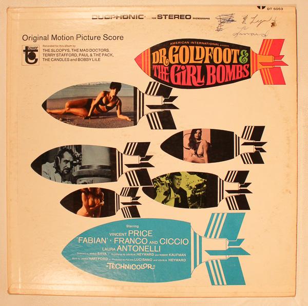 Various Dr Goldfoot The Girl Bombs Original Motion Picture Score Various Dr Goldfoot The Girl Bombs Original Motion Picture Score